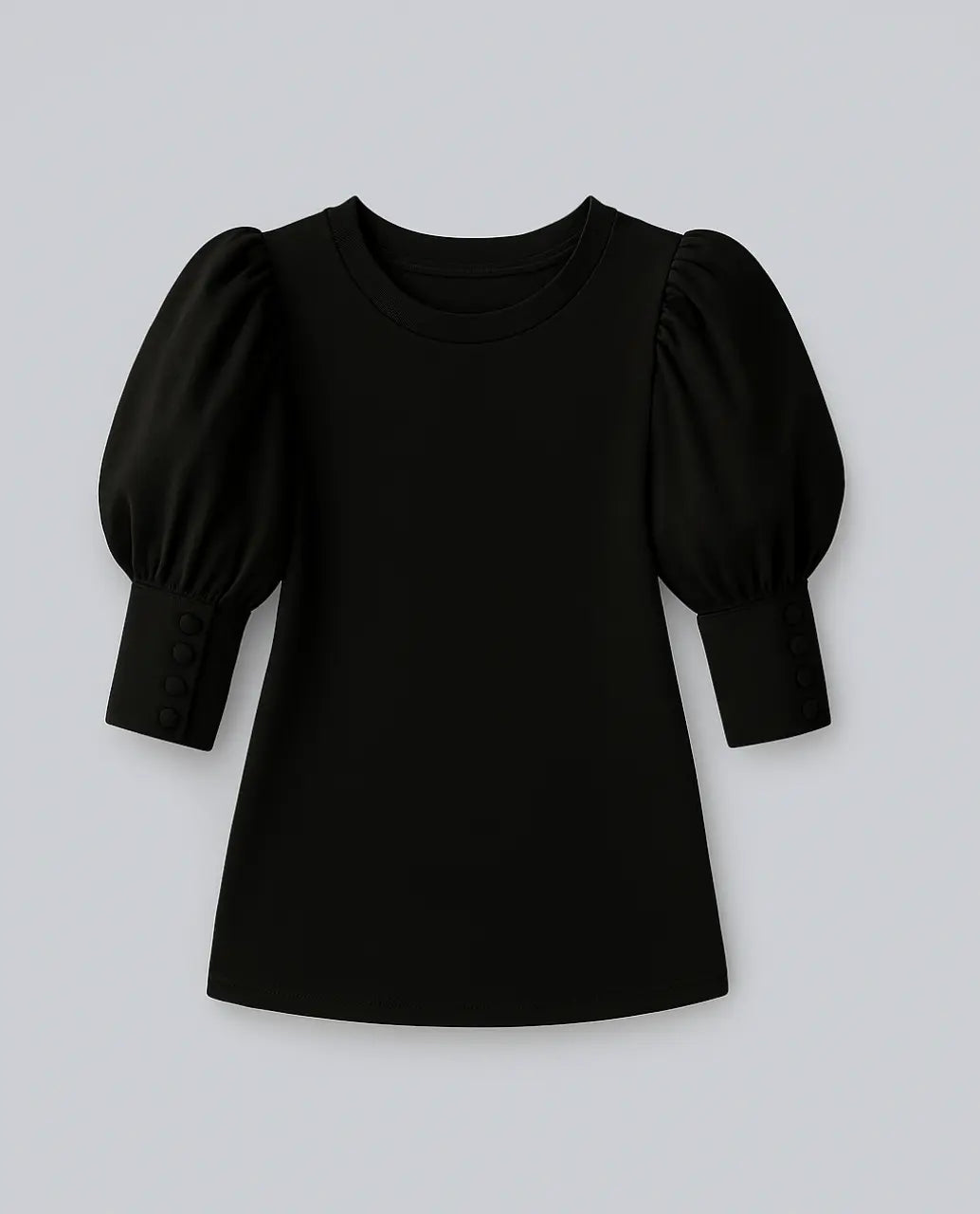 Blouse manches bouffantes | Élégance décontractée