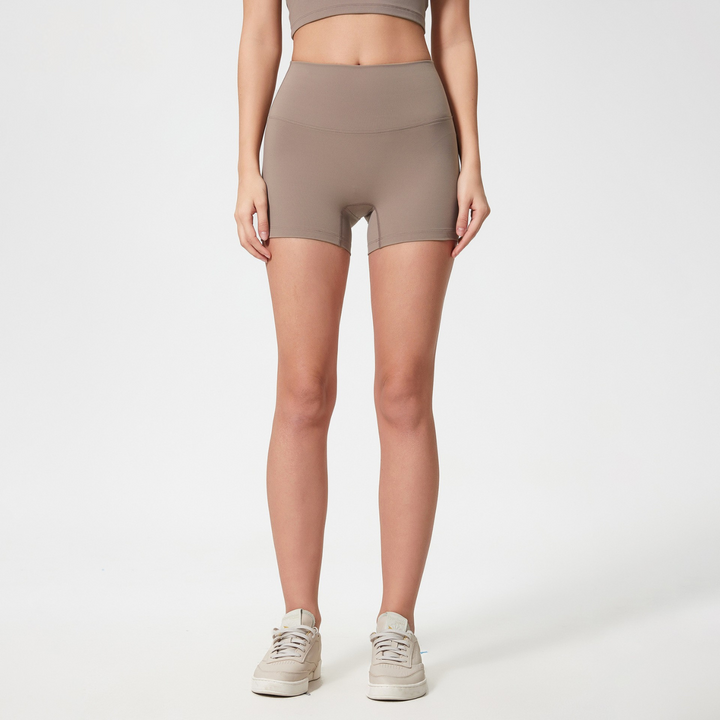 Short de sport femme taille haute | Confort sculptant & look galbant