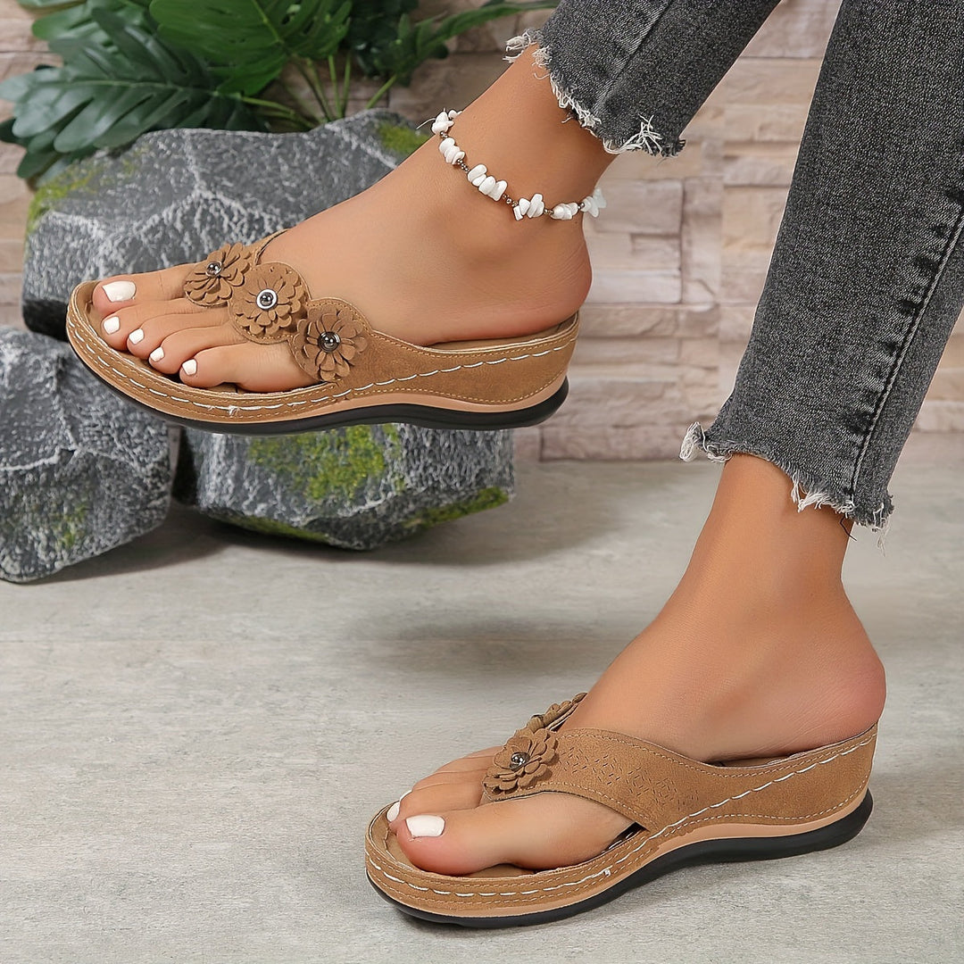 Sandales | Confort fleuri pour l'été