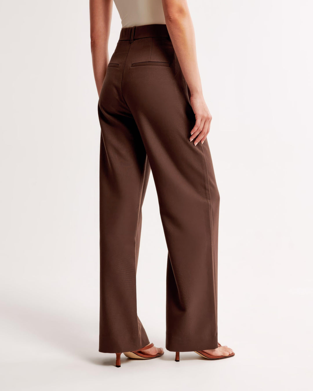 Pantalon taille haute plissé | Élégance quotidienne