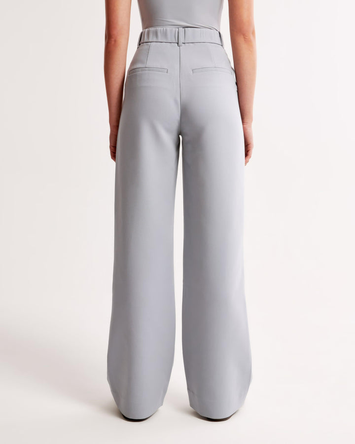 Pantalon taille haute plissé | Élégance quotidienne
