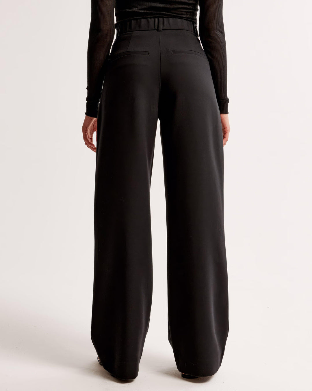 Pantalon taille haute plissé | Élégance quotidienne