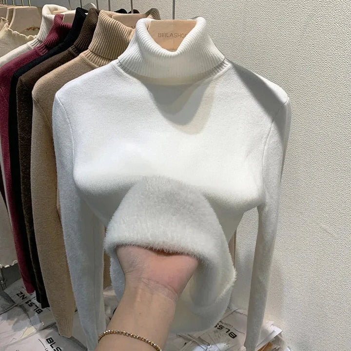 Pull col roulé doux | Parfait pour les journées froides