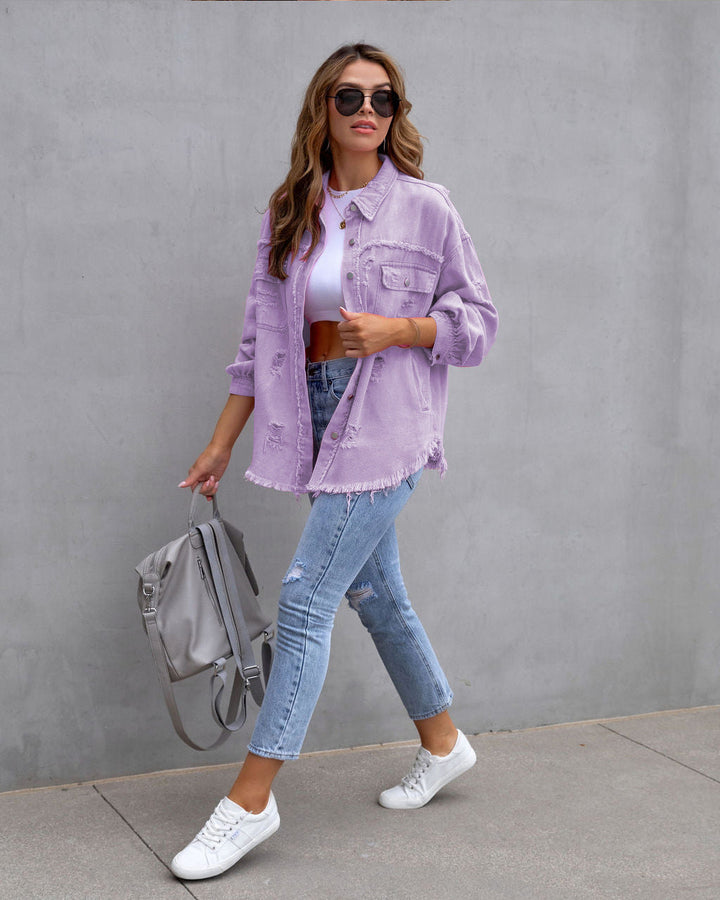 Veste en jean | Style urbain décontracté