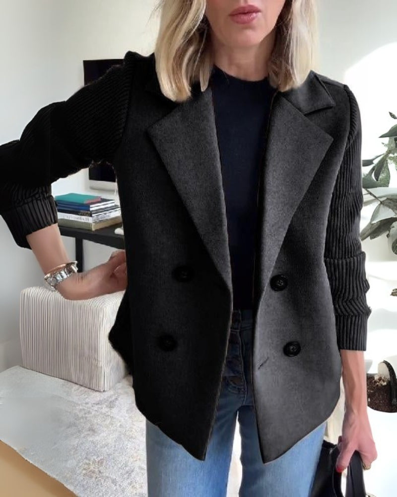 Blazer décontracté à boutons | Élégance structurée