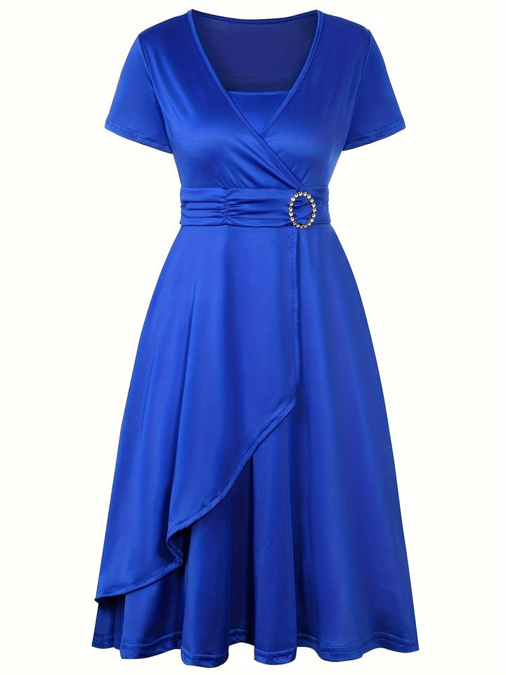 Robe élégante cintrée | Idéale pour les occasions formelles