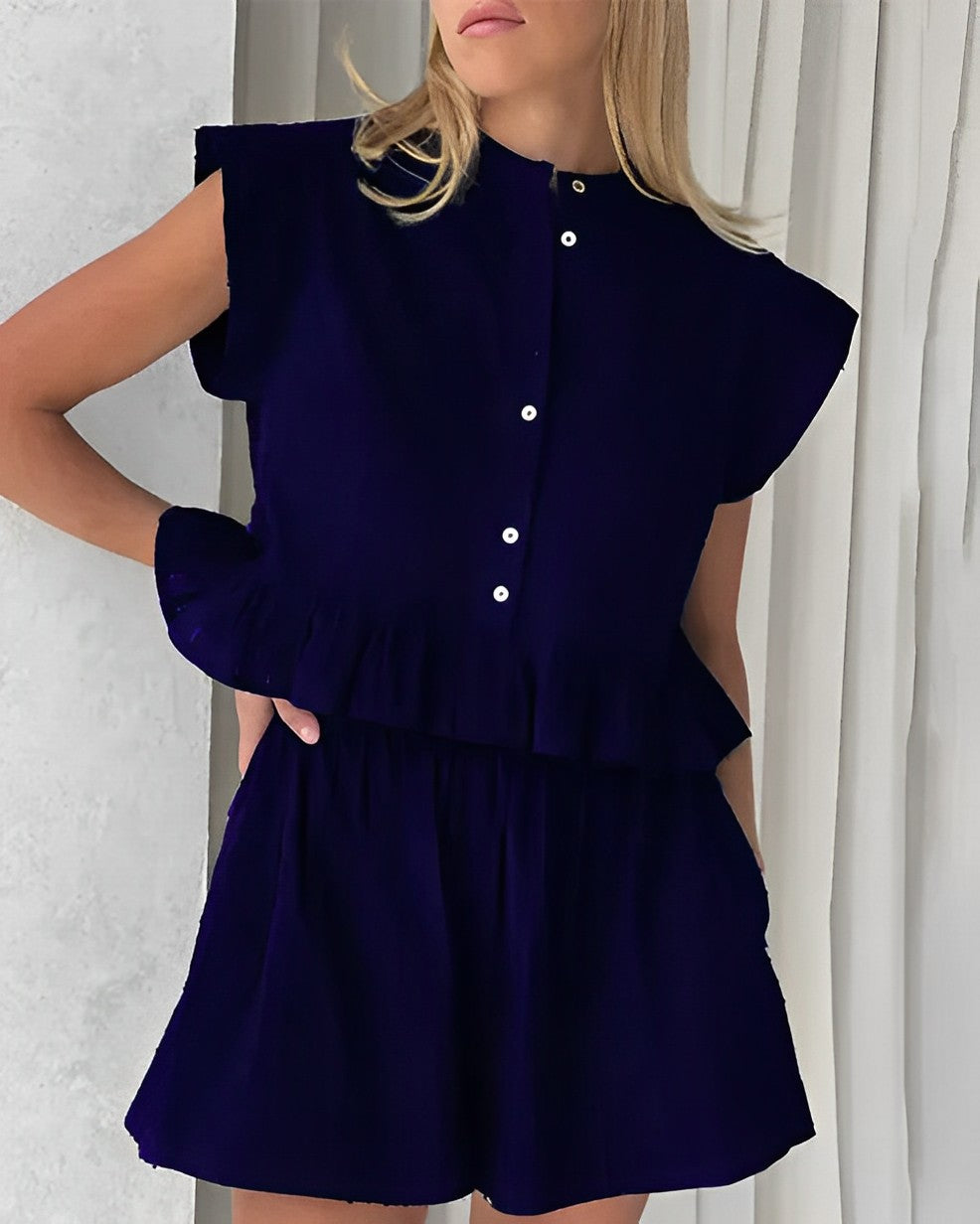 Ensemble d'été jacquard | Élégance légère pour les beaux jours