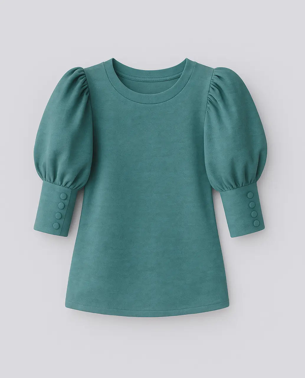 Blouse manches bouffantes | Élégance décontractée