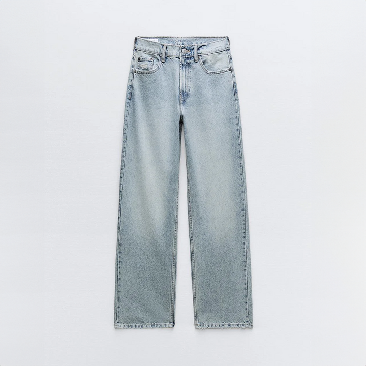 Jean vintage | Style décontracté avec détails usés
