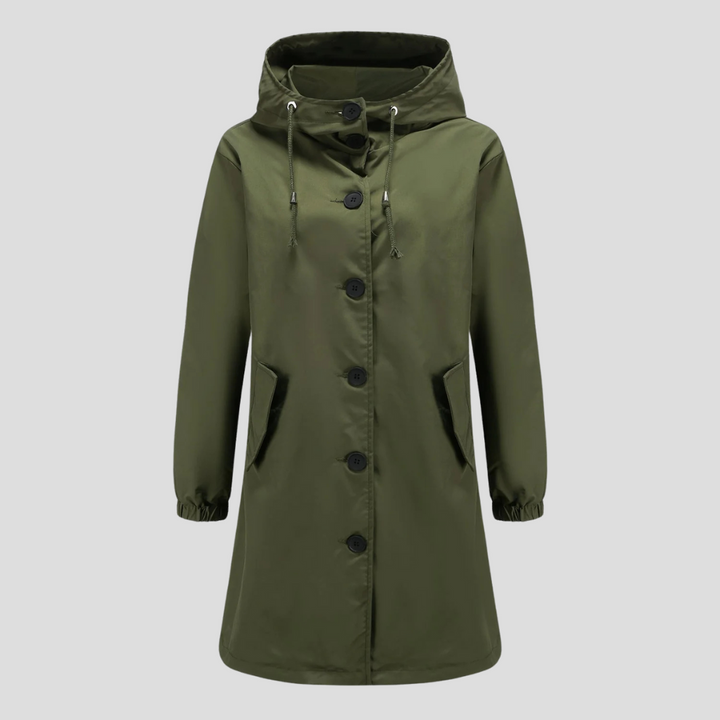 Imperméable à capuche femme | Pluie légère