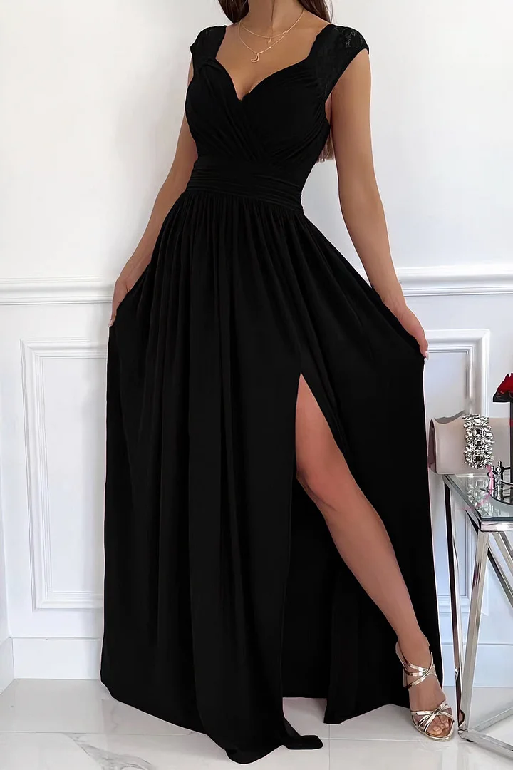 Robe longue élégante sans manches | Idéale pour les occasions spéciales