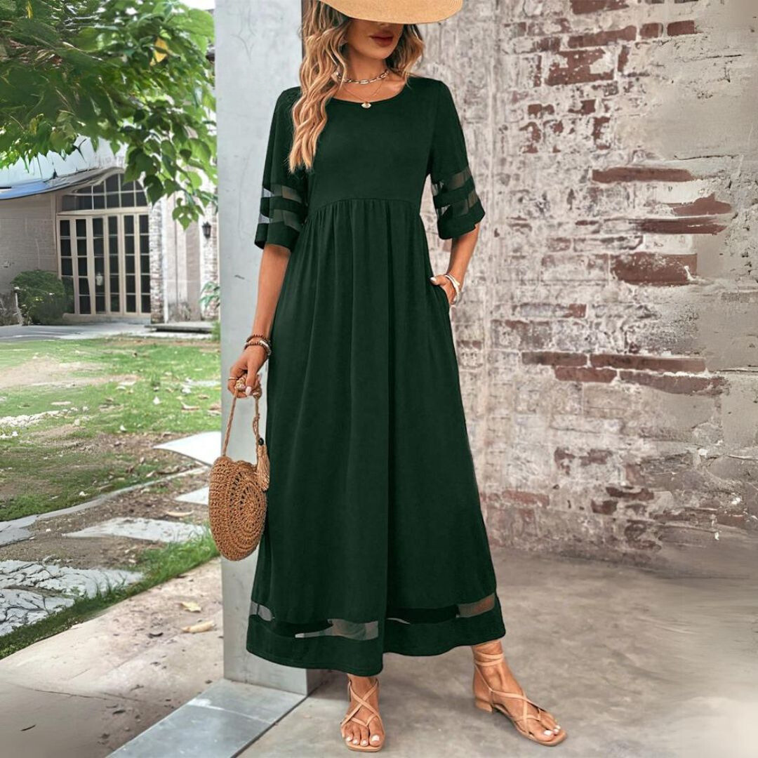 Robe Maxi Élancée | Sophistication légère pour vos journées