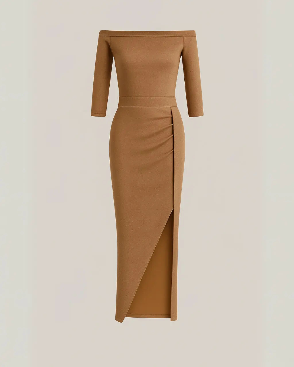 Robe longue épaules dénudées | Élégance intemporelle