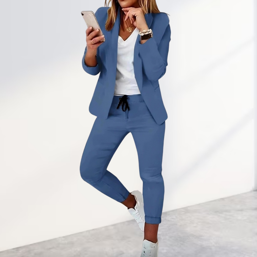 Ensemble blazer et pantalon | Élégance décontractée pour un look polyvalent