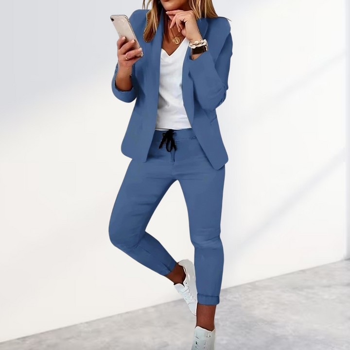 Ensemble blazer et pantalon | Élégance décontractée pour un look polyvalent