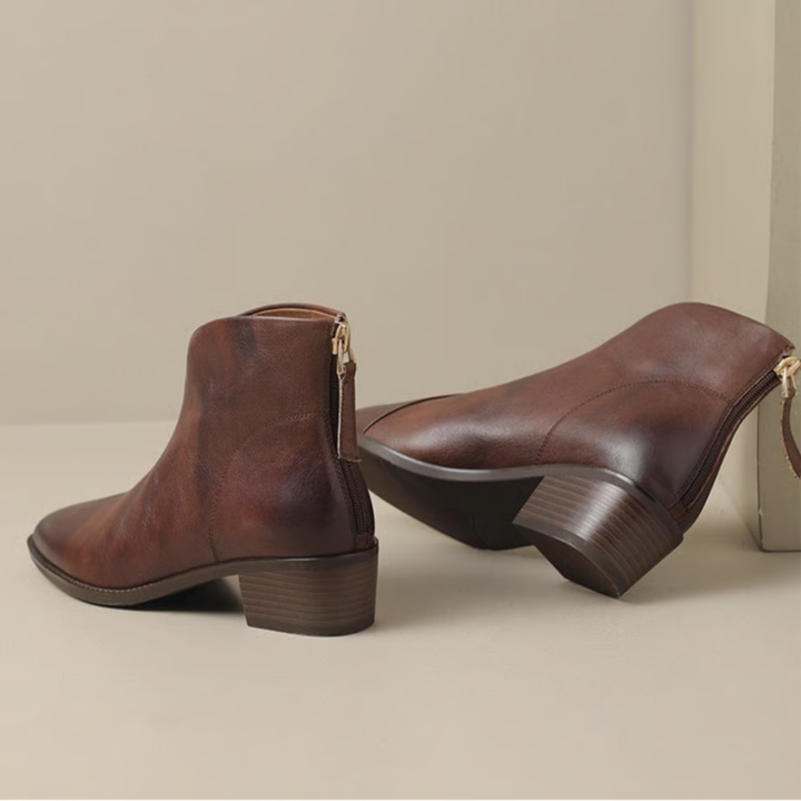 Bottines élégantes à talon | Style classique avec finition moderne