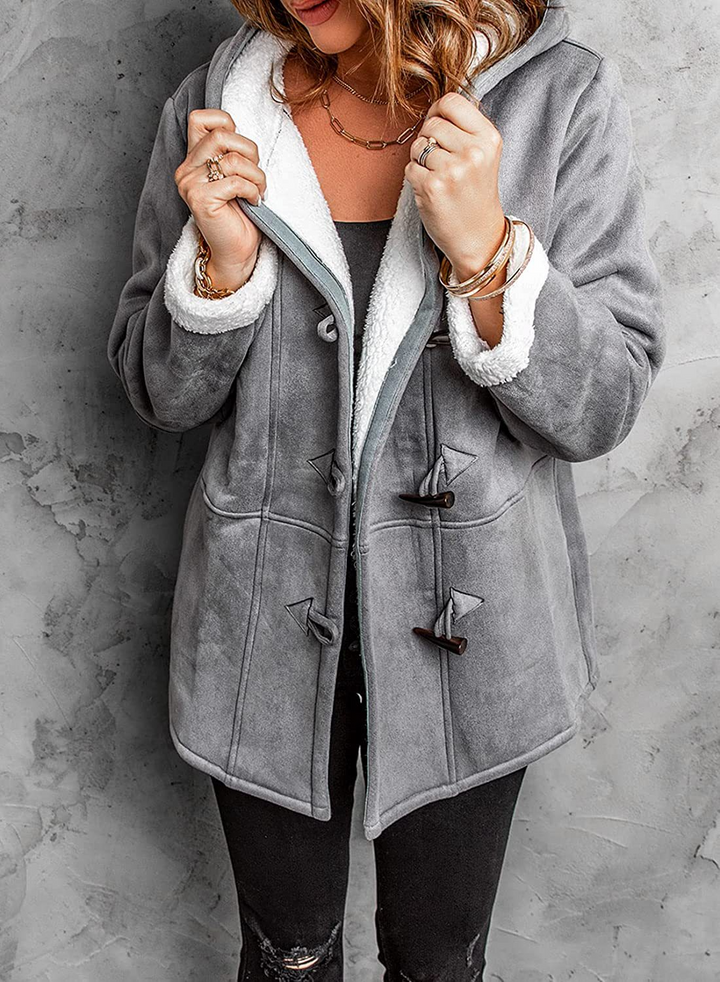 Manteau hiver à capuche | Doublure chaude et style classique