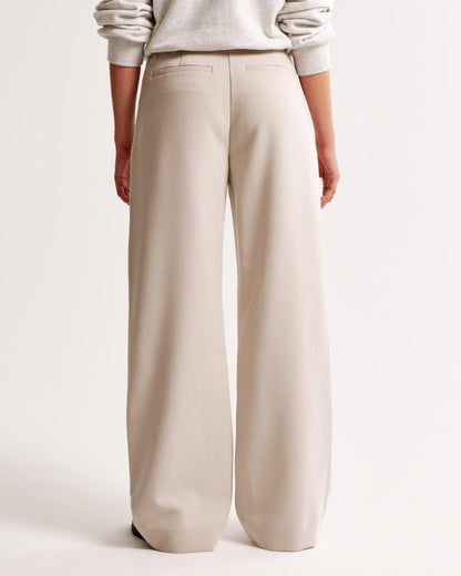 Pantalon taille haute plissé | Élégance quotidienne