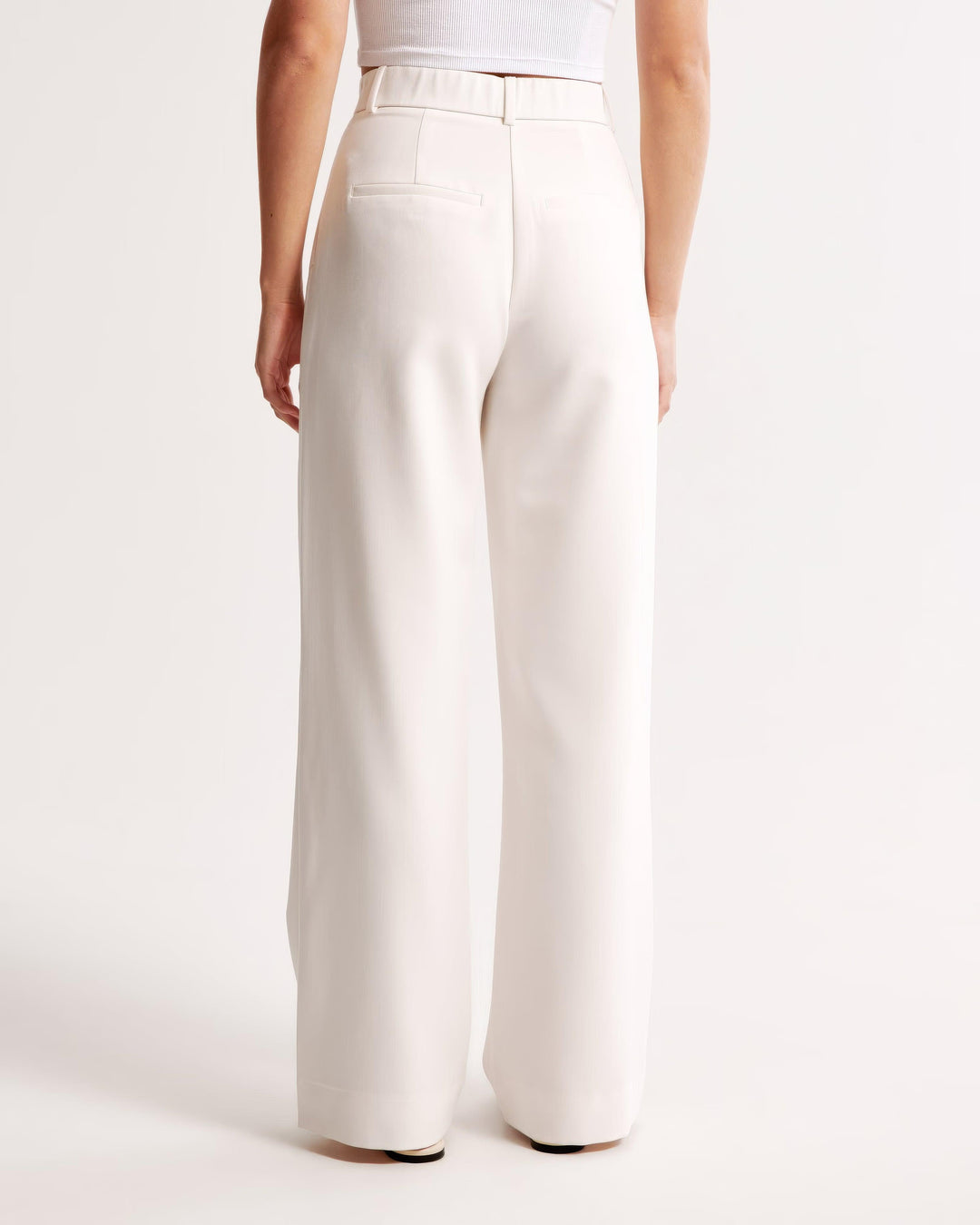 Pantalon taille haute plissé | Élégance quotidienne