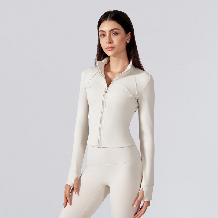 Helena - Ensemble Sport Ajusté à Fermeture Zippée