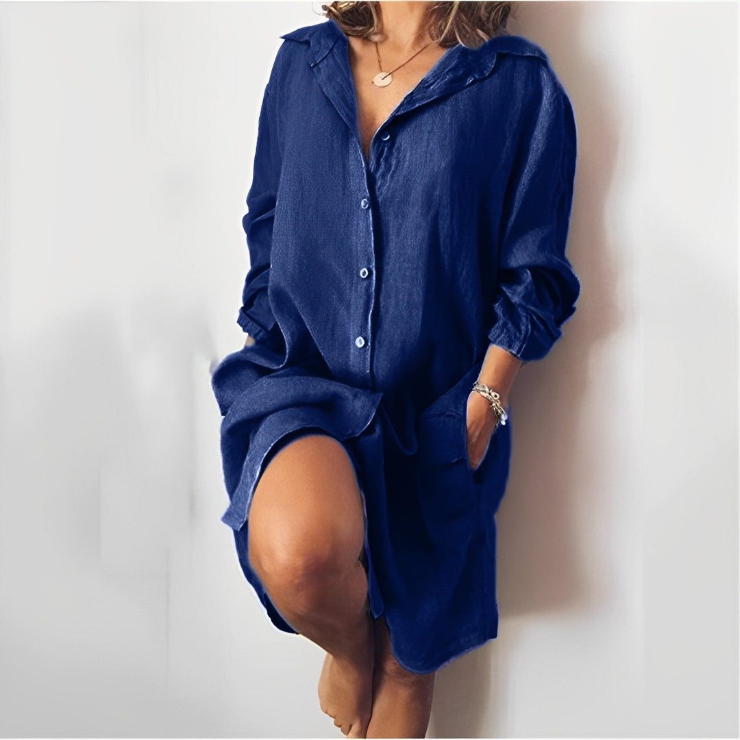 Chemise longue décontractée | Confort stylé au quotidien