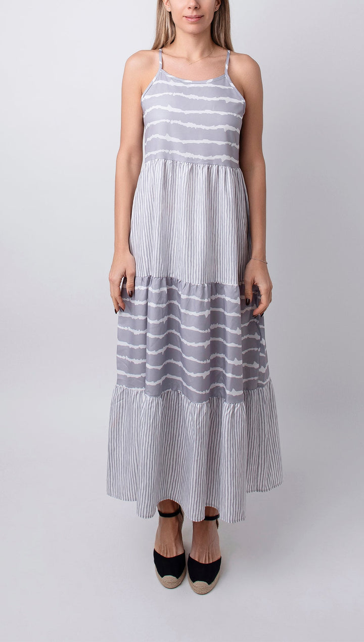 Robe longue évasée | Fraîcheur estivale