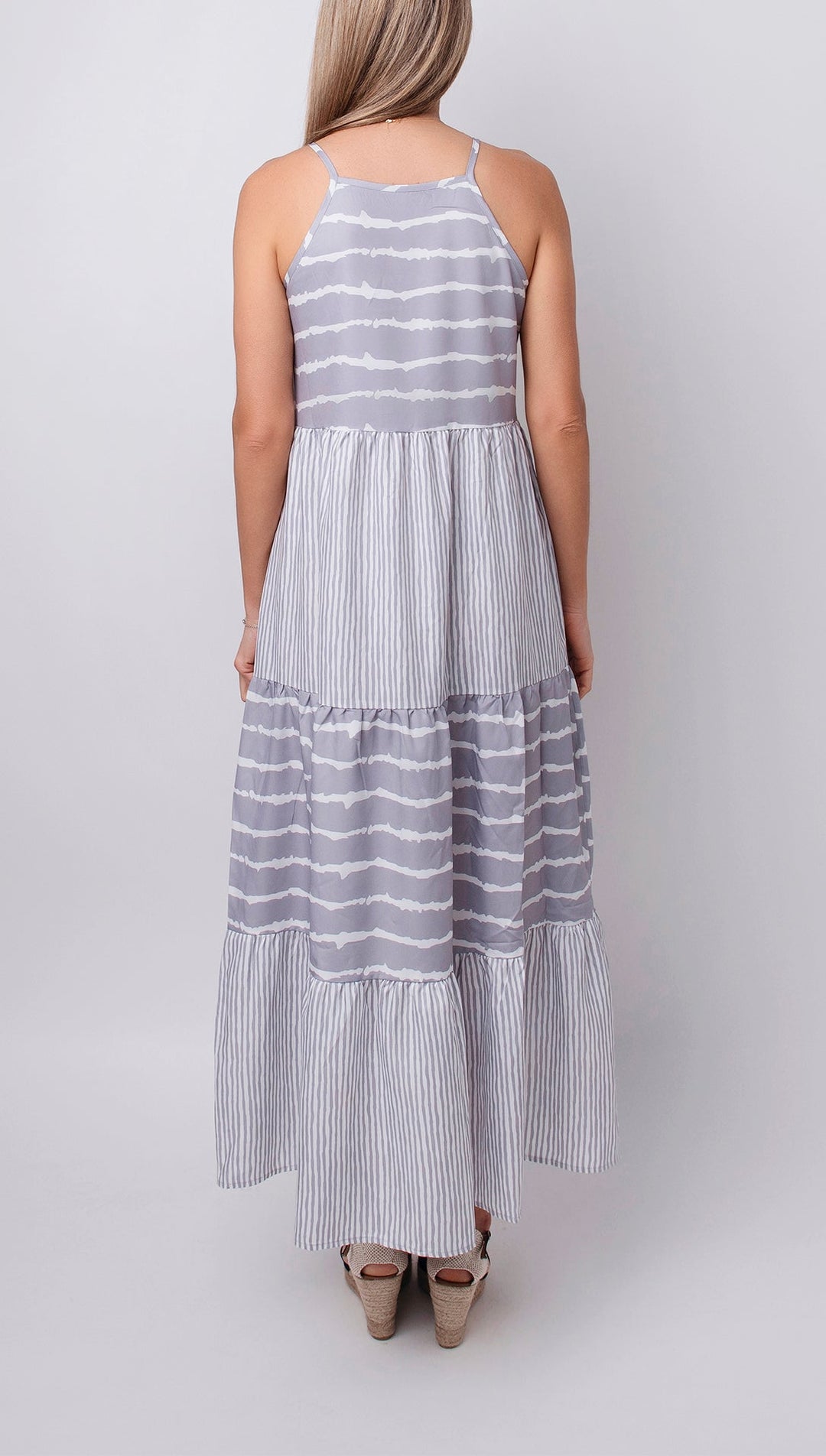 Robe longue évasée | Fraîcheur estivale