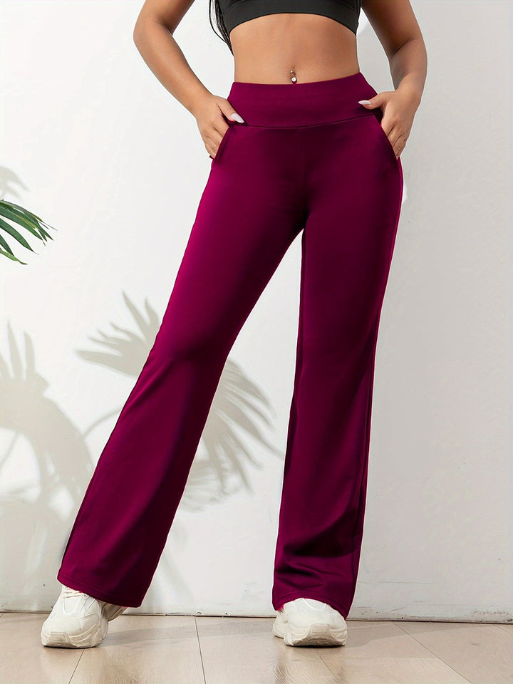 Pantalon yoga élastique | Confort optimal pour le sport et la détente