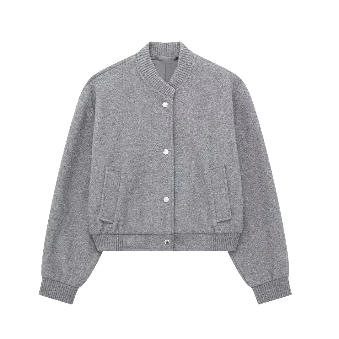 Veste courte casual | Parfaite pour la mi-saison