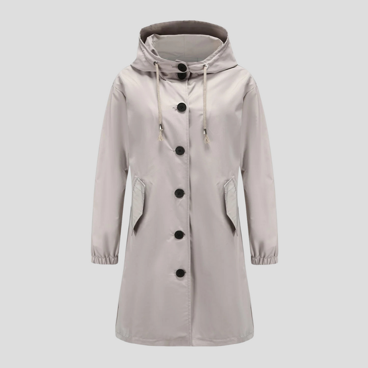 Imperméable à capuche femme | Pluie légère