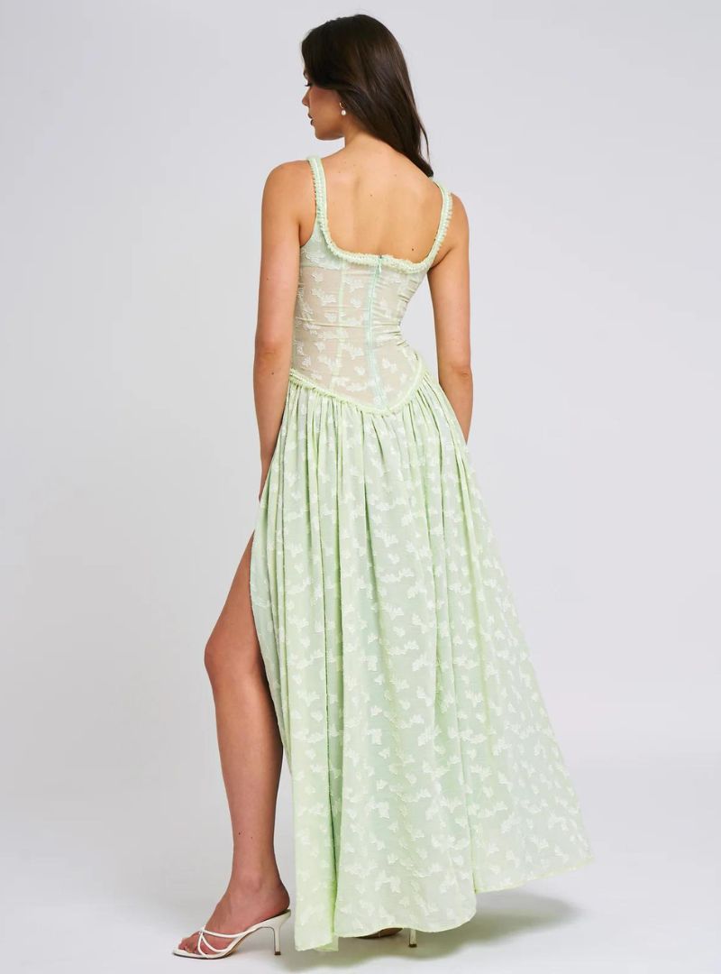 Robe longue bustier femme | Élégance estivale