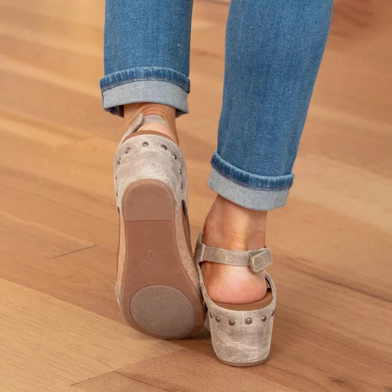 Sandales compensées | Maintien et style au quotidien