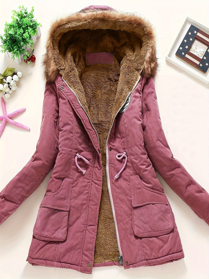 Parka femme | Hiver douillet avec doublure en polaire