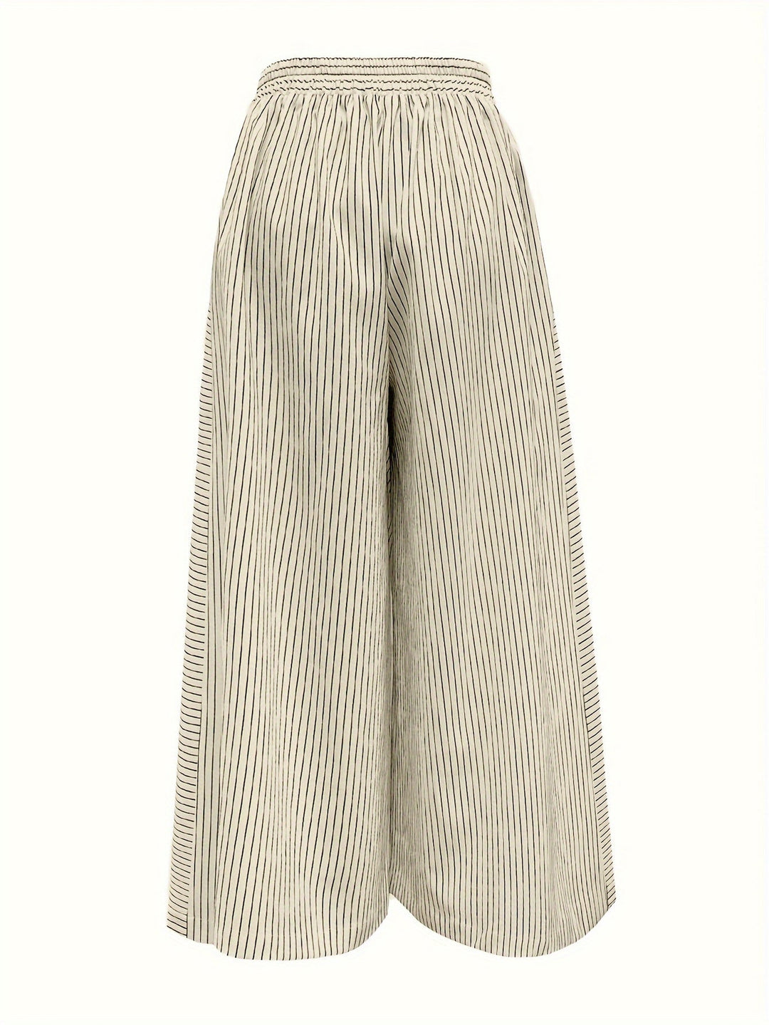 Pantalon ample rayé | Élégance estivale