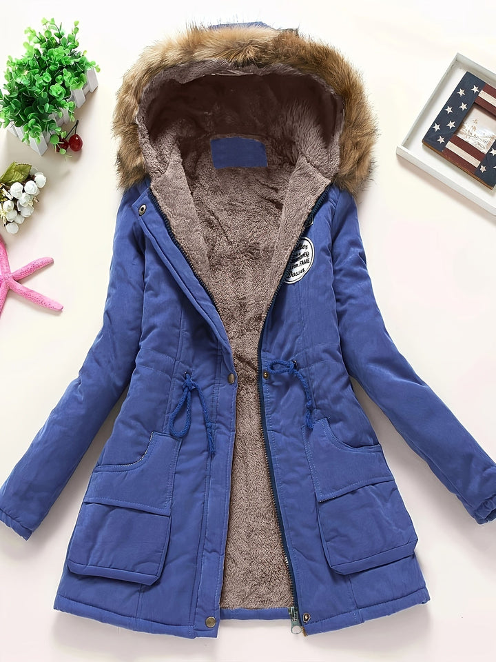 Parka femme | Hiver douillet avec doublure en polaire