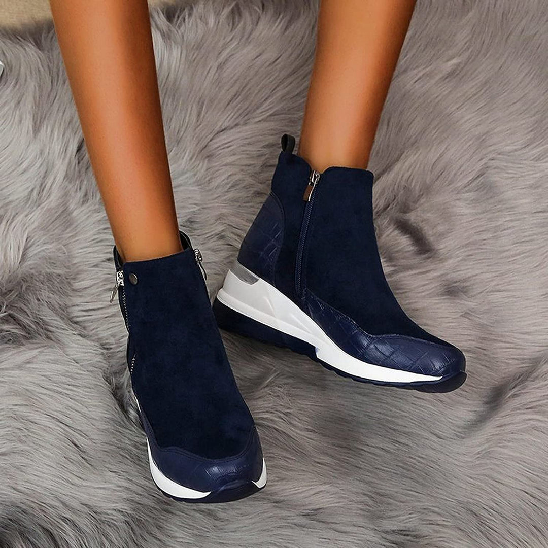 Bottines imperméables confortables pour femme | Idéales pour l'automne