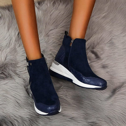 Bottines imperméables confortables pour femme | Idéales pour l'automne