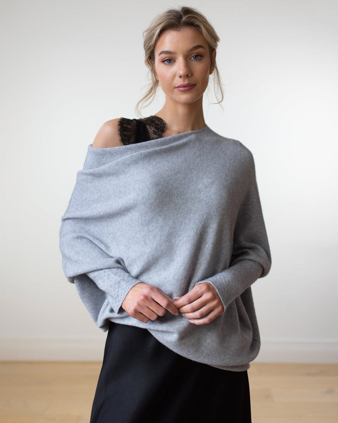 Pull ample à col bateau | Confort ultime pour les journées cocooning