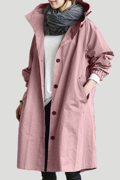 Trench imperméable | Style ample pour mi-saison