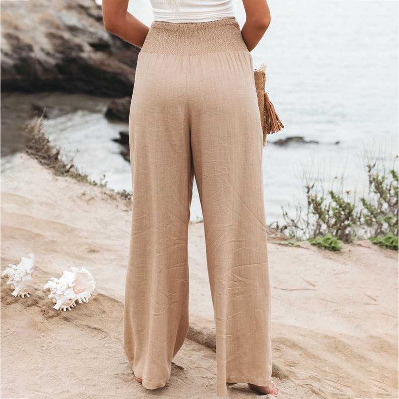 Pantalon large femme | Léger et confortable pour l’été