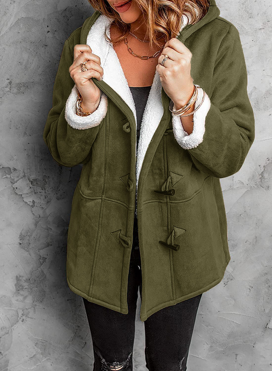 Manteau hiver à capuche | Doublure chaude et style classique