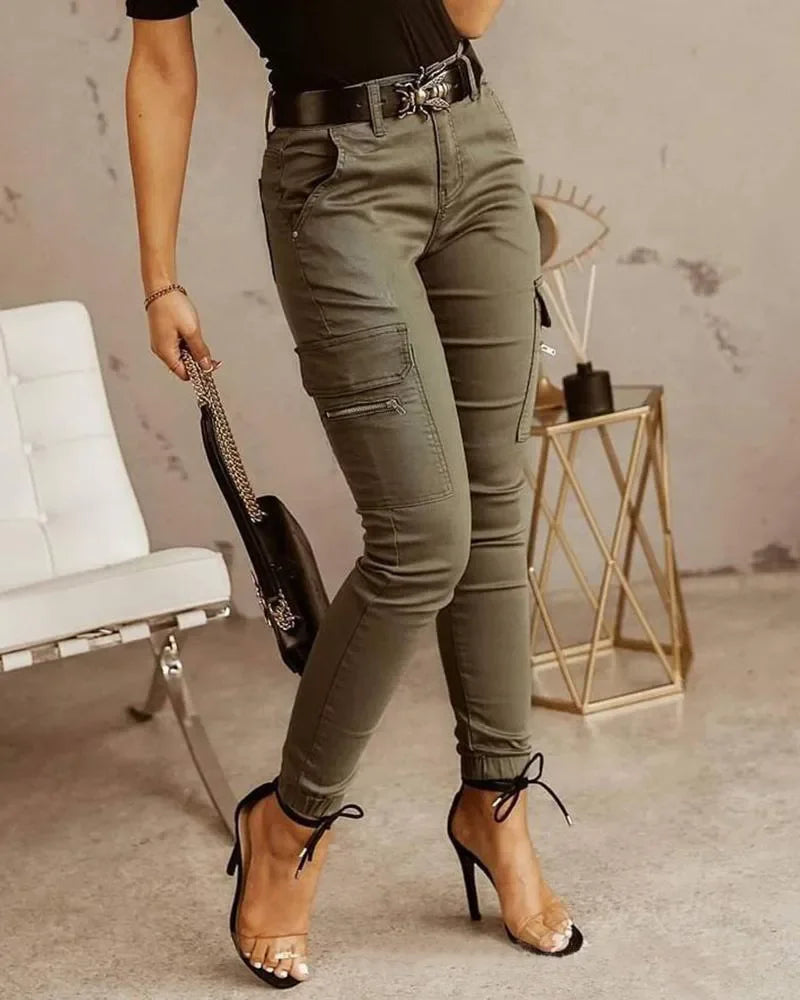 Pantalon cargo femme | Style utilitaire moderne