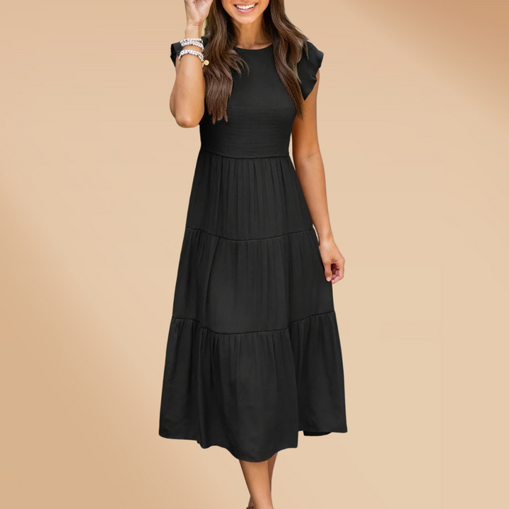 Robe longue fluide | Parfaite pour l'été