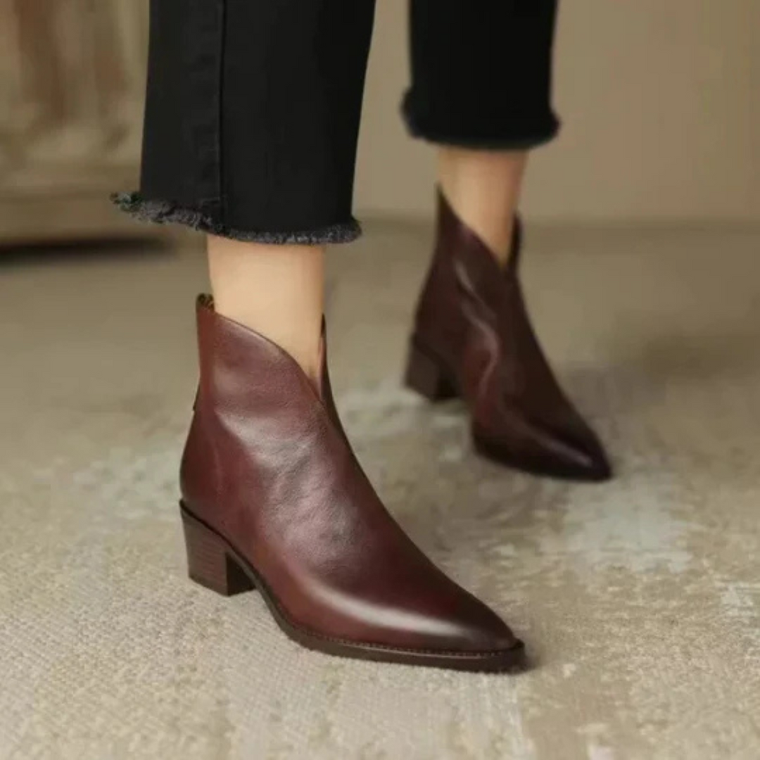 Bottines élégantes à talon | Style classique avec finition moderne