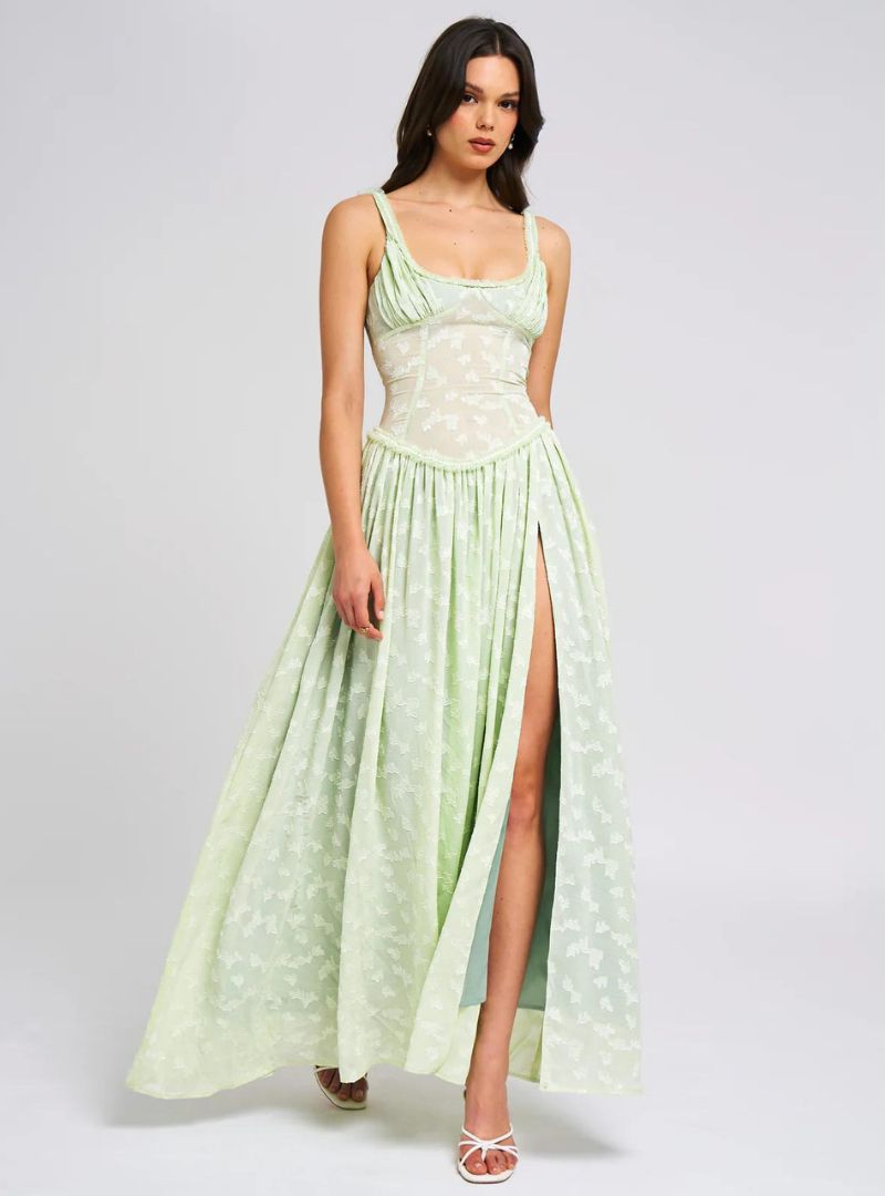 Robe longue bustier femme | Élégance estivale