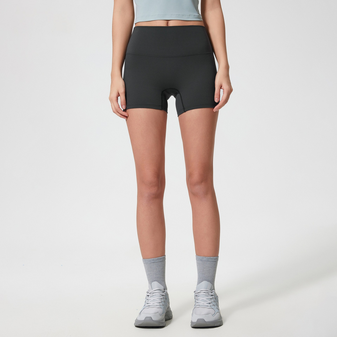 Short de sport femme taille haute | Confort sculptant & look galbant