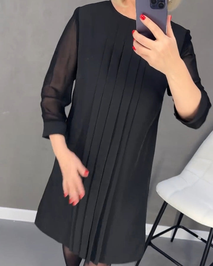 Robe plissée élégante | Chic et intemporelle