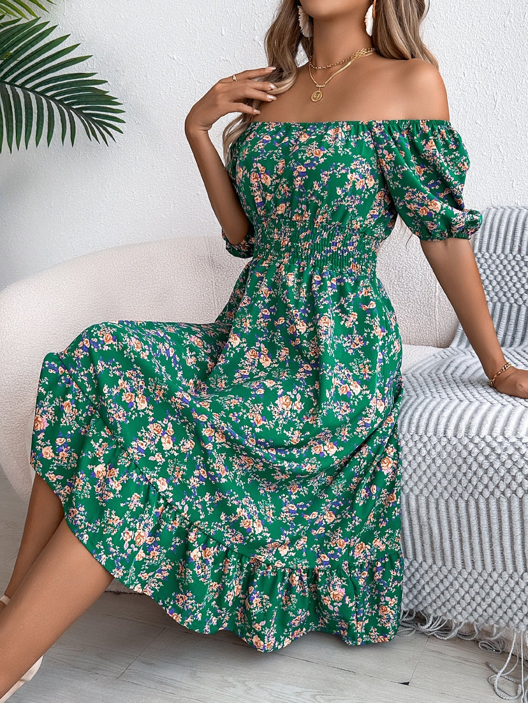 Robe fleurie femme | Style bohème estival
