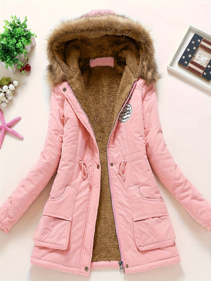Parka femme | Hiver douillet avec doublure en polaire