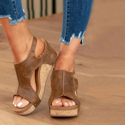 Sandales compensées | Maintien et style au quotidien